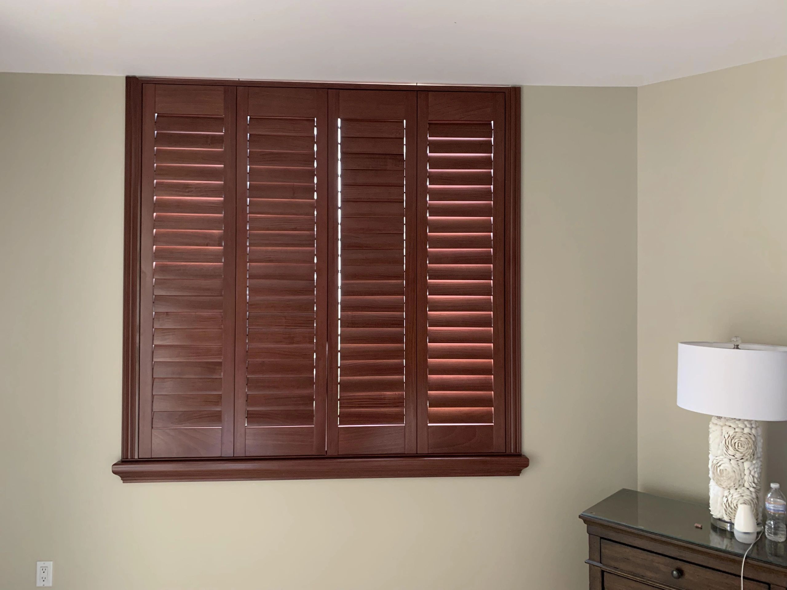 Custom wood valance and cornice board window treatment